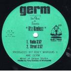 【レコード】GERM feat Lin Que, Finsta Bundy - IT'S UZELEZZ 12" US 1998年リリース