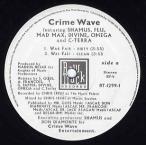 【レコード】CRIME WAVE ft Shamus,Flu,Mad Max,Divine,Omega,C-Terra - WAR FAIR 12" US 1997年リリース