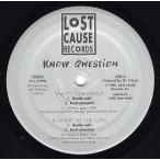 【レコード】KNOW QWESTION - What?!-The Remix / A Night In The Life 12" US 1998年リリース