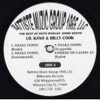 【レコード】BILLY COOK &amp; LIL KANO - SHAKE DOWN / WHERE MY LADIES AT 12" US 2005年リリース