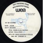 【レコード】PAULA PERRY feat Jesse West - DOWN TO DIE FOR THIS-TEST PRESS 12" US 1998年リリース