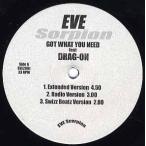 【レコード】EVE feat DRAG-ON - GOT WHAT YOU NEED (WHITE) 12" UK 2001年リリース