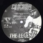 【レコード】DJ SCREW ft E.S.G., Slim Thug, Ronnie Spencer - I'm Going To Miss You Screw / The  Legemd 12" US 2001年リリース