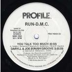 【レコード】RUN DMC - YOU TALK TOO MUCH / DARYLL &amp; JOE (KRUSH GROOVE 3) 12" US 1985年リリース