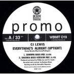 【レコード】CJ LEWIS - HUMAN NATURE / EVERYTHING'S ALRIGHT (UPTIGHT) (UK) 12" UK 1994年リリース