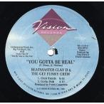 【レコード】BEATMASTER CLAY D &amp; THE GET FUNKY CREW - YOU GOTTA BE REAL / I LOVE YOU 12" US 1989年リリース