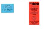 【レコード】MC THICK - THE SHOW AIN'T OVER TILL THE FAT MAN SWINGS-PROMO 2xLP US 1993年リリース