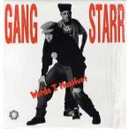 【レコード】GANG STARR - WORDS I MANIFEST / DJ Premier In Deep Concentration 12" US 1989年リリース