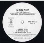 【レコード】MAIN ONE - VERBAL CONFRONTATION (prduced by Nick Wiz) 12" US 2001年リリース