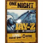 JAY-Z - ONE NIGHT LIVE (ポスター) POS US 2003年リリース