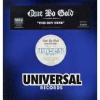 【レコード】QUE BO GOLD - THIS BOY HERE (Prod by Akon) 12" US 2001年リリース