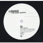 【レコード】LAMAR - TOO MANY NIGHTS / UNTITLED 12" GERMANEY 1998年リリース