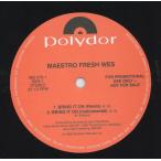 【レコード】MAESTRO FRESH WES - BRING IT ON (RE) 12" JAPAN 2004年リリース