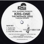 【レコード】KRS-ONE - MESSAGE 2002 12" US 2002年リリース