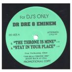 【レコード】Bad Meets Evil / Dr. Dre - The Throne Is Mine / Deep Cover (for DJ's ONLY Dr. Dre &amp; Eminem) EP US 1999年リリース