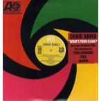 【レコード】CRAIG DAVID - WHAT'S YOUR FLAVA?-DOUBLE PACK 2x12" US 2002年リリース