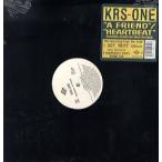 【レコード】KRS-ONE - HEARTBEAT / A FRIEND 12" US 1997年リリース