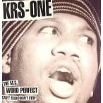 【レコード】KRS-ONE - Word Perfect / Can't Stop Won't Stop (UK) 12" UK 1996年リリース