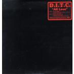 【レコード】D.I.T.C. - ALL LOVE 12" JAPAN 1998年リリース