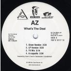 【レコード】AZ - WHAT'S THE DEAL 12" US 1998年リリース