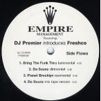 【レコード】DJ PREMIER introdeces FRESHCO - BRING THE FUNK THRU (UK) 12" UK 1999年リリース