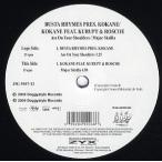 【レコード】KOKANE ft Kurupt &amp; Roscoe / Busta Rhymes - MAJOR SKRILLA / ASS ON YOUR SHOULDERS (GER) 12" GERMANY 2004年リリース