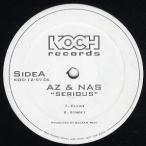 【レコード】AZ feat NAS - SERIOUS / LIVE WIRE 12" US 2005年リリース