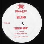 【レコード】MILANO - DONE IN VAIN 12" US 2005年リリース