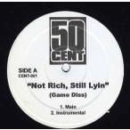 【レコード】50 CENT - NOT RICH, STILL LYIN (GAME DISS) 12" US 2006年リリース
