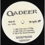 【レコード】QADEER - BURNIN / MY CITY(feat Lil Flip) 12" US 2004年リリース