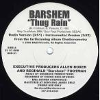 【レコード】BARSHEM - THUG RAIN / POPPIN PRIMO 12" US 2007年リリース