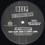【レコード】DEEP feat Slim Thug &amp; Lenny Lenn - DATS WASSUP 12" US 2007年リリース