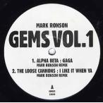 【レコード】MARK RONSON feat Rhymefest - GEMS VOL.1 12" UK 2007年リリース