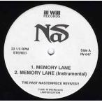 【レコード】NAS - MEMORY LANE / N.Y. STATE OF MIND 12" JAPAN 2008年リリース