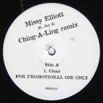 【レコード】MISSY ELLIOT feat JAY-Z - CHING A LING REMIX (WHITE) 12" UK 2008年リリース