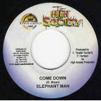 【レコード】ELEPHANT MAN - COME DOWN 7" JAMA 2005年リリース