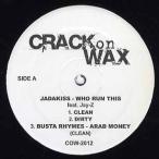 【レコード】Jadakiss feat Jay-Z / Urban Mystic - Who Run This / Main Squeeze (Crack On Wax 2012) EP US 2008年リリース