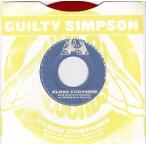 【レコード】GUILTY SIMPSON - CLOSE CURTAINS / UNBELIEVABLE (RED VINYL) 7" US 2010年リリース
