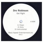 【レコード】DRE ROBINSON ft Mobb Deep - GET RIGHT / I GOT THIS 12" US 2004年リリース