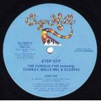 【レコード】THE FURIOUS FIVE - STEP OFF 12" US 1984年リリース