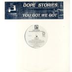 【レコード】Parental Advisory feat Pimp C, Big Gipp, Noriega - DOPE STORIES / YOU GOT WE GOT 12" US 1999年リリース