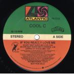 【レコード】COOL C - IF YOU REALLY LOVE ME 12" US 1990年リリース