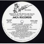 【レコード】Heavy D &amp; The Boyz feat Kool G Rap, Big Daddy Kane, Grand Puba, Q-Tip, CL Smooth - DON'T CURSE 12" US 1991年リリース