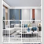 Seogva ベビーゲート ハイタイプ 高さ103cm 拡張フレーム付き 自動ロック 高さ100cm以上つっぱり式 穴開け不要 前後90度開閉