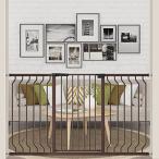 Seogva ベビーゲート ハイタイプ 高さ103cm 拡張フレーム付き 自動ロック 高さ100cm以上つっぱり式 穴開け不要 前後90度開閉