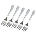 下村企販 ケーキフォーク 5本組 日�