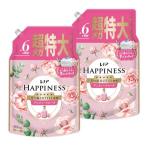 レノア Lenor まとめ買い大容量 ハピネス 夢ふわタッチ 柔軟剤 アンティークローズ 詰め替え 1900mL×2袋