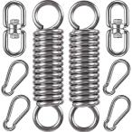 WAREMAID 2 шт гамак стул springs висячий стул установка металлические принадлежности комплект подвешивание ниже металлические принадлежности 360 раз поворотный фиксация крюк выдерживаемая нагрузка количество 22