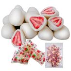 ショッピングホワイトデー お返し いちごチョコ ホワイトチョコ 苺 チョコレート お菓子 個包装 120g 目安12個程度  ホワイトデー お返し 人気 いちご 苺 Alneka