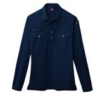 ショッピングf-05d バートル(Burtle) 長袖シャツ ネイビー M 705-3-M